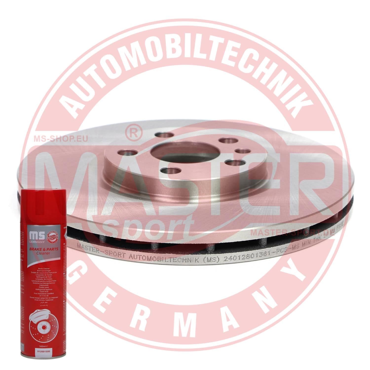 24012801361pcsmsp Master-Sport Гальмівний диск