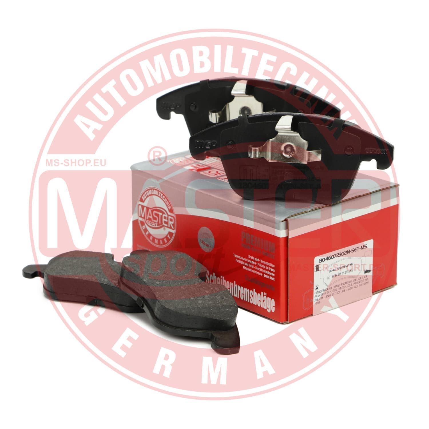 13046072302nsetms Master-Sport Гальмівні колодки