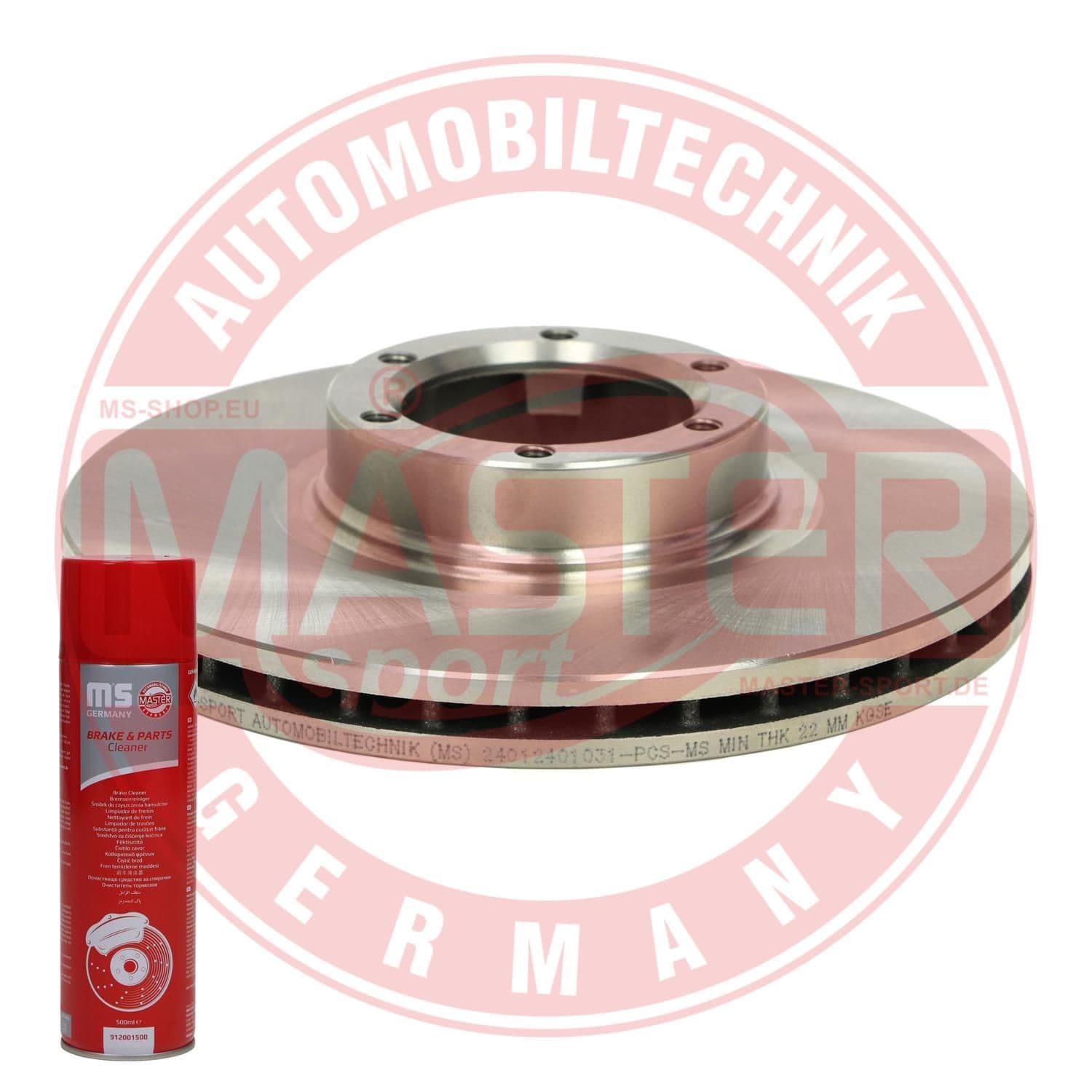 24012401031pcsmsp Master-Sport Тормозной диск