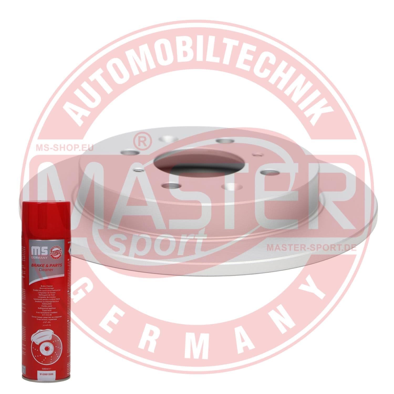 24010901781pcsmsp Master-Sport Гальмівний диск для Honda Jazz