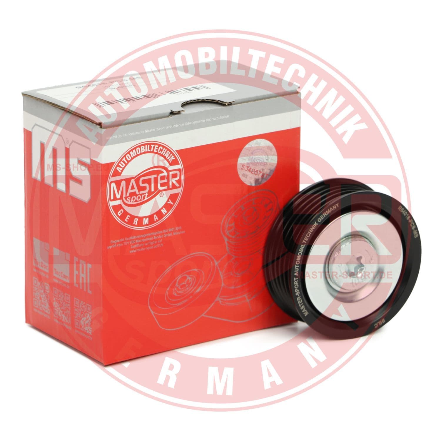 r64018pcsms Master-Sport Обвідний ролик поліклинового ременя