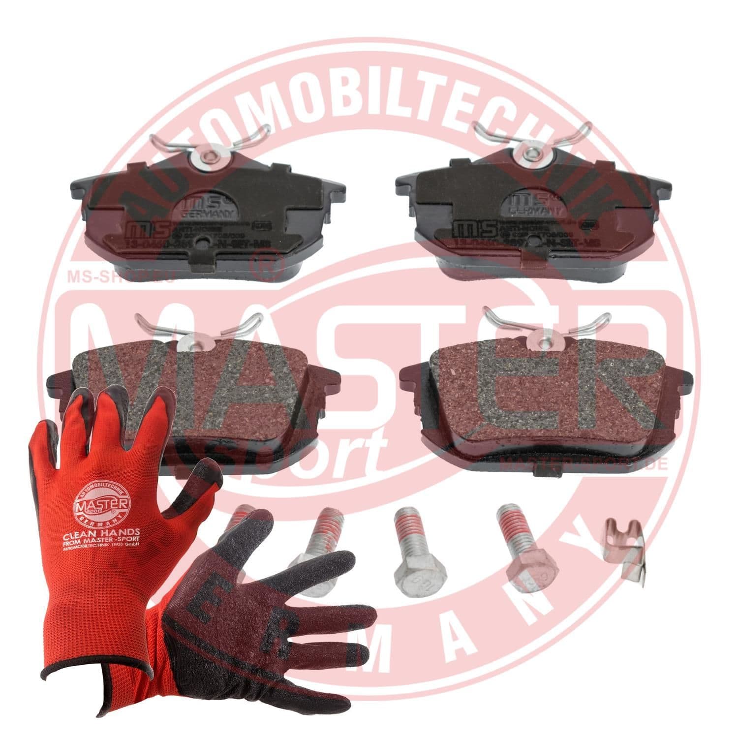 13046028972nsetmsp Master-Sport Гальмівні колодки