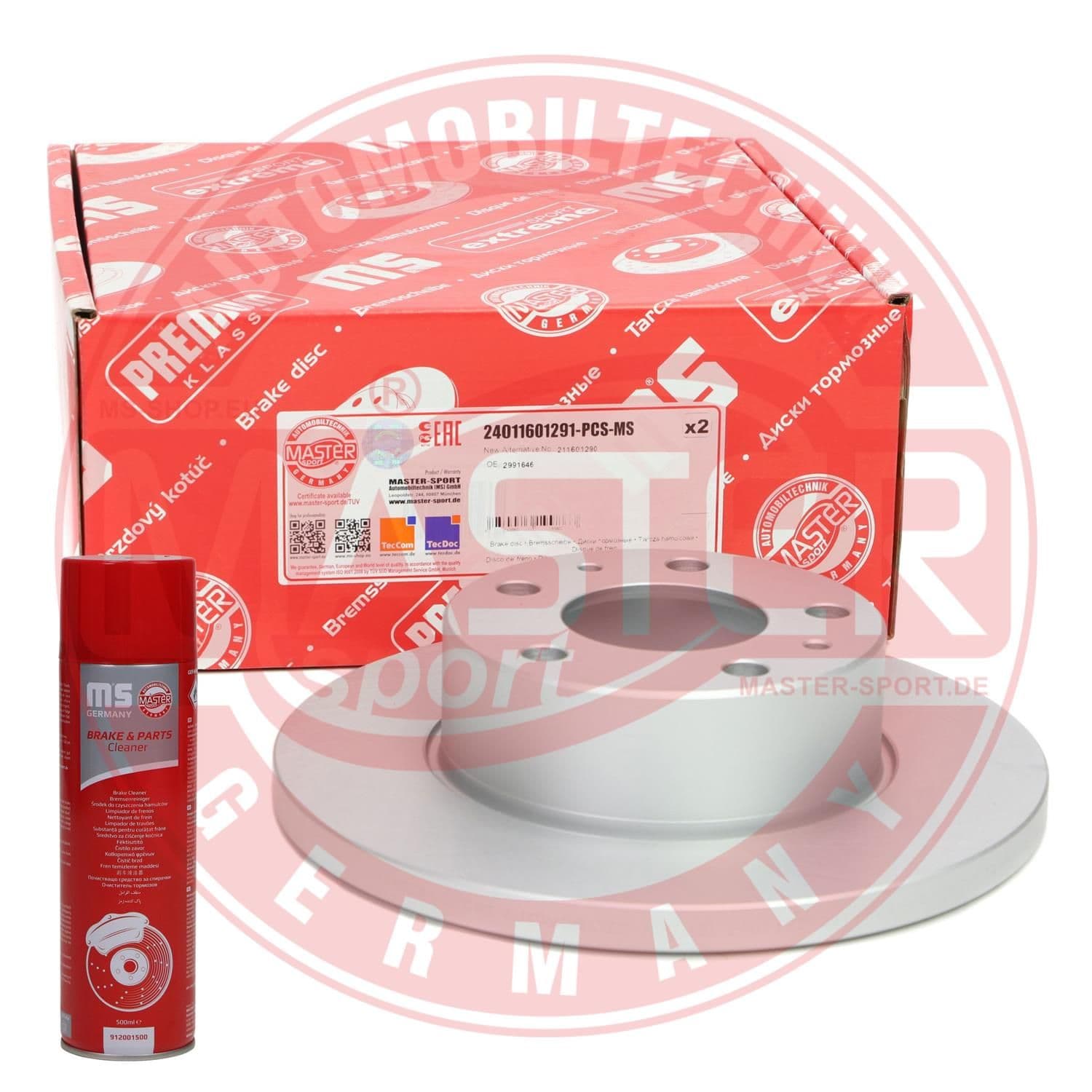 24011601291prpcsmsp Master-Sport Тормозной диск для Iveco Daily III