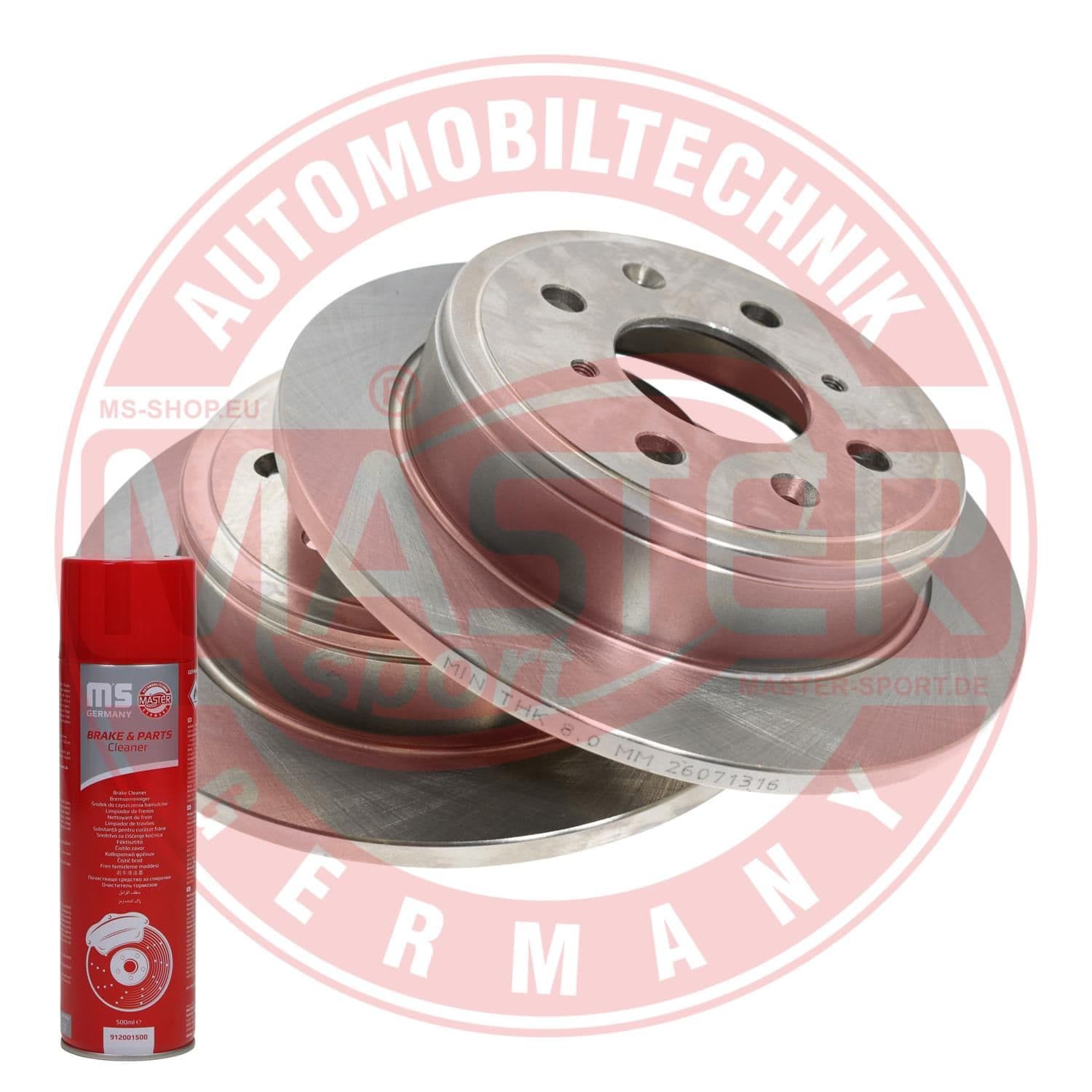 24011002121setmsp Master-Sport Гальмівний диск