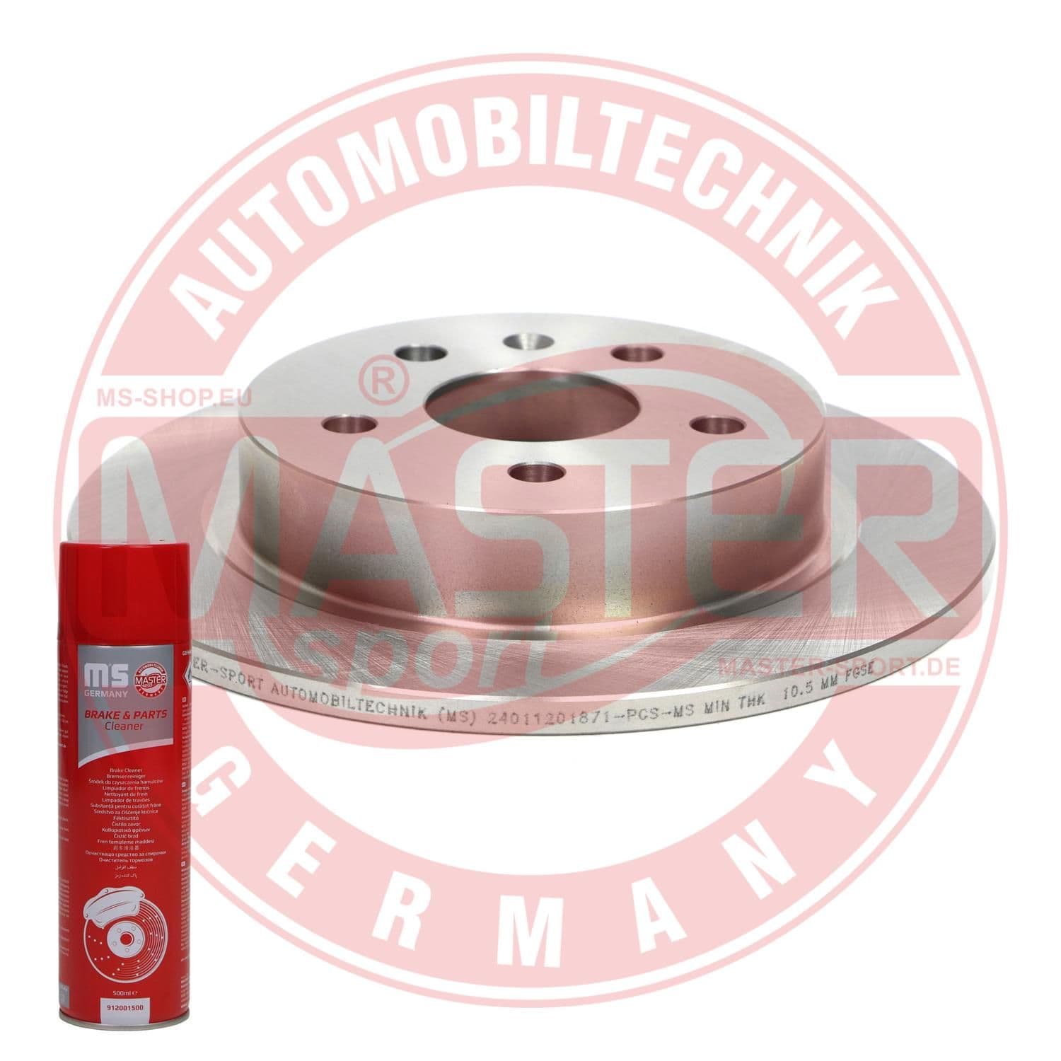 24011201871pcsmsp Master-Sport Гальмівний диск