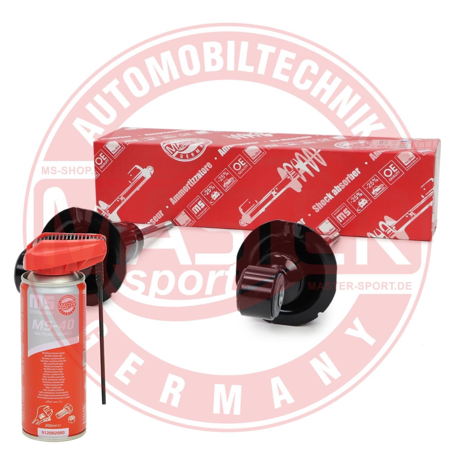 16k004211p Master-Sport Стійка амортизатора для Nissan Navara