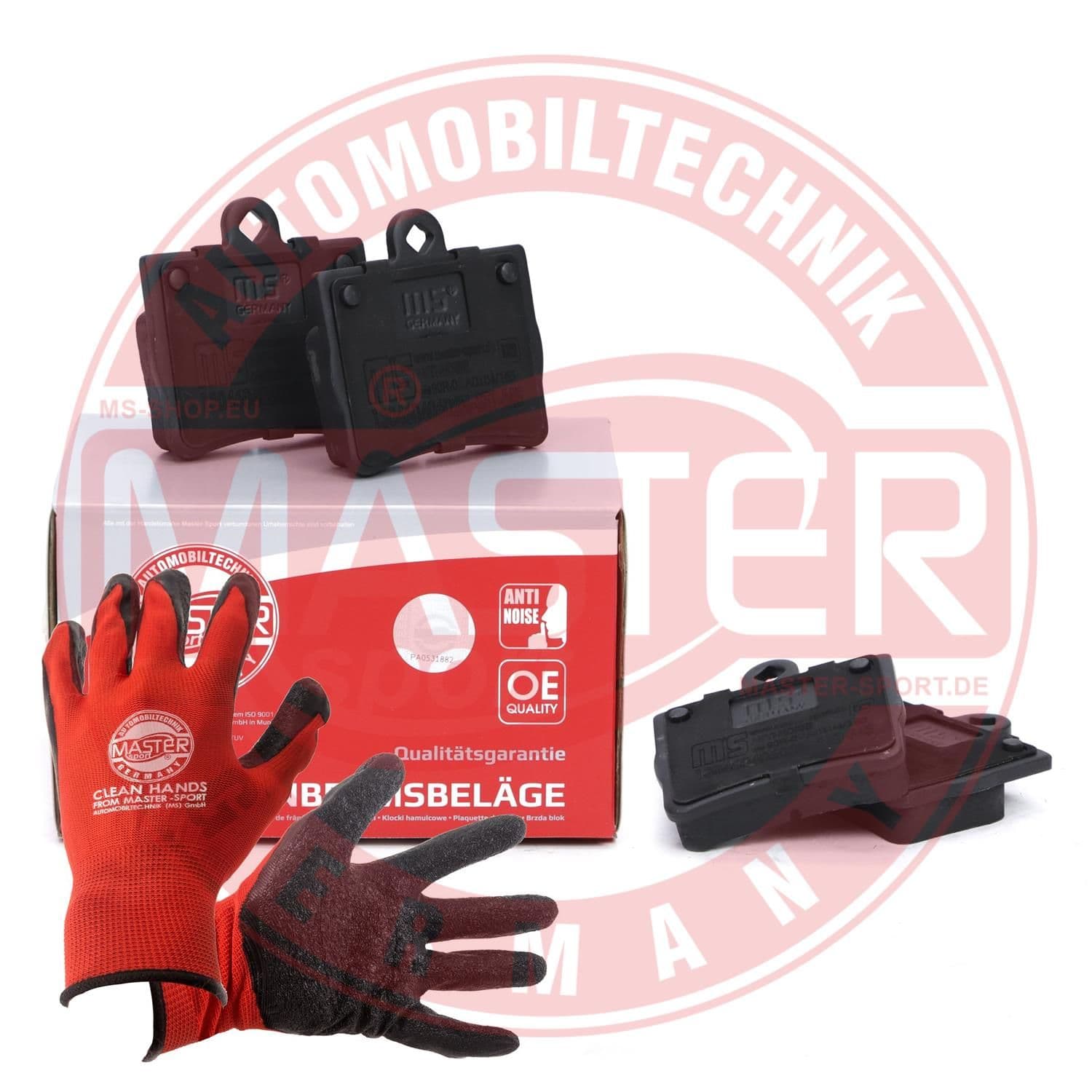 13046040602nsetmsp Master-Sport Гальмівні колодки для Mercedes C-Class