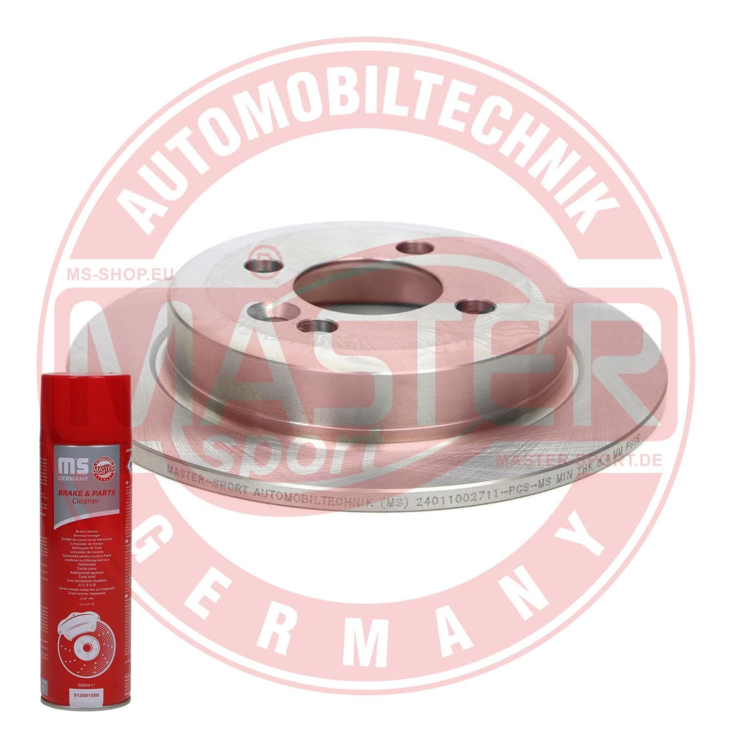 24011002711pcsmsp Master-Sport Тормозной диск