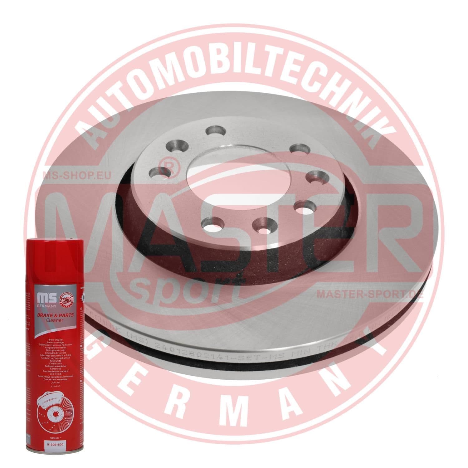 24012802141pcsmsp Master-Sport Гальмівний диск