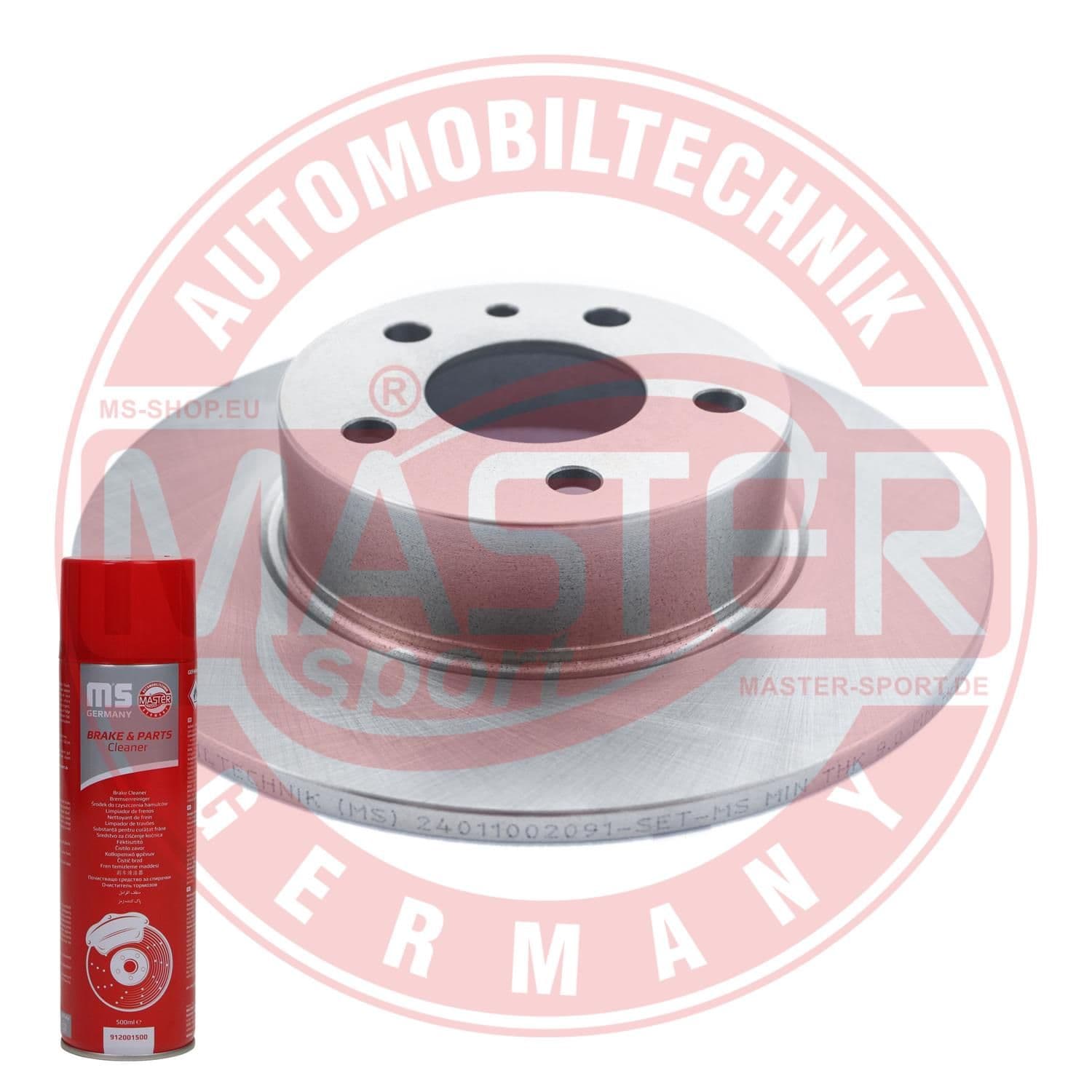 24011002091pcsmsp Master-Sport Гальмівний диск