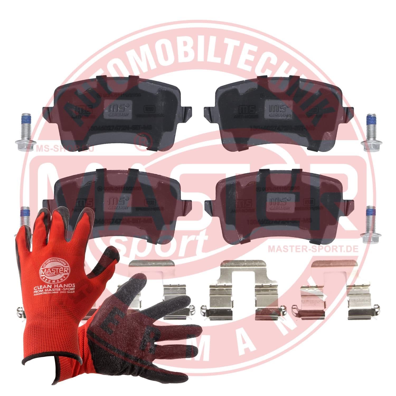 13046027472nsetmsp Master-Sport Гальмівні колодки