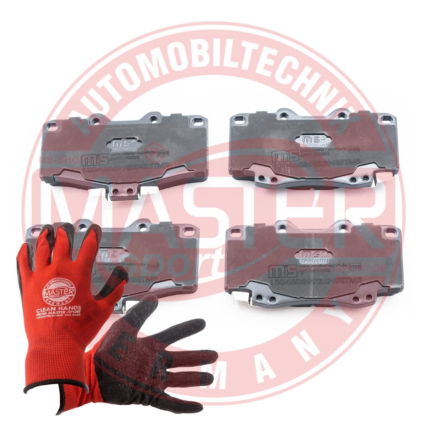 13046059922nsetmsp Master-Sport Гальмівні колодки