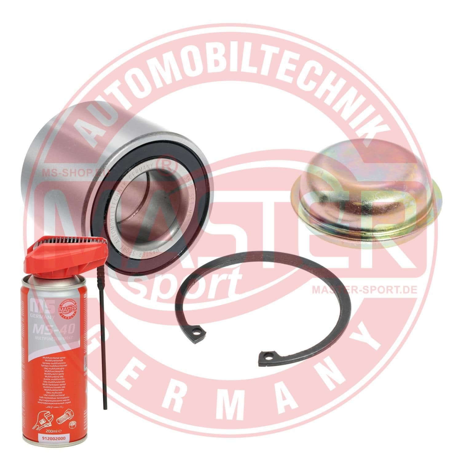 3572setmsp Master-Sport Комплект ступиці колеса для Opel Agila