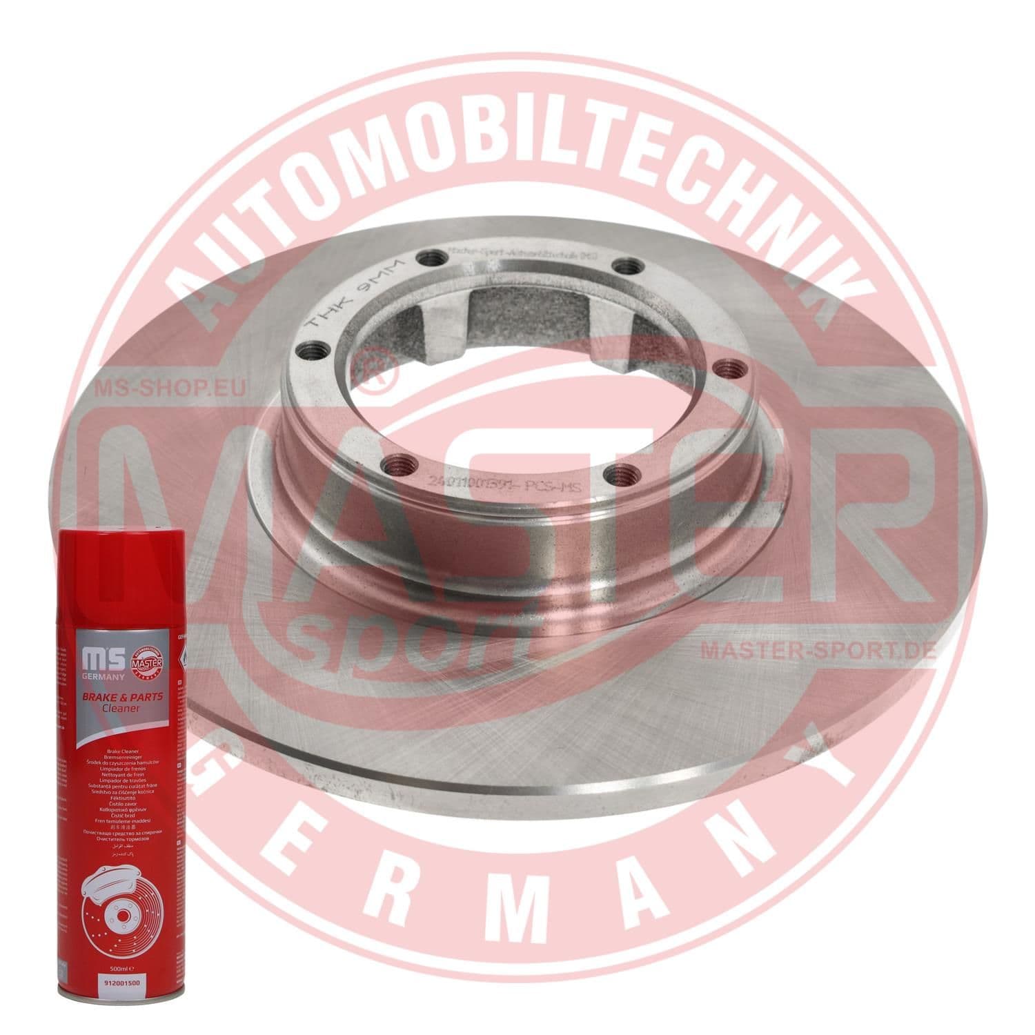 24011001391pcsmsp Master-Sport Гальмівний диск