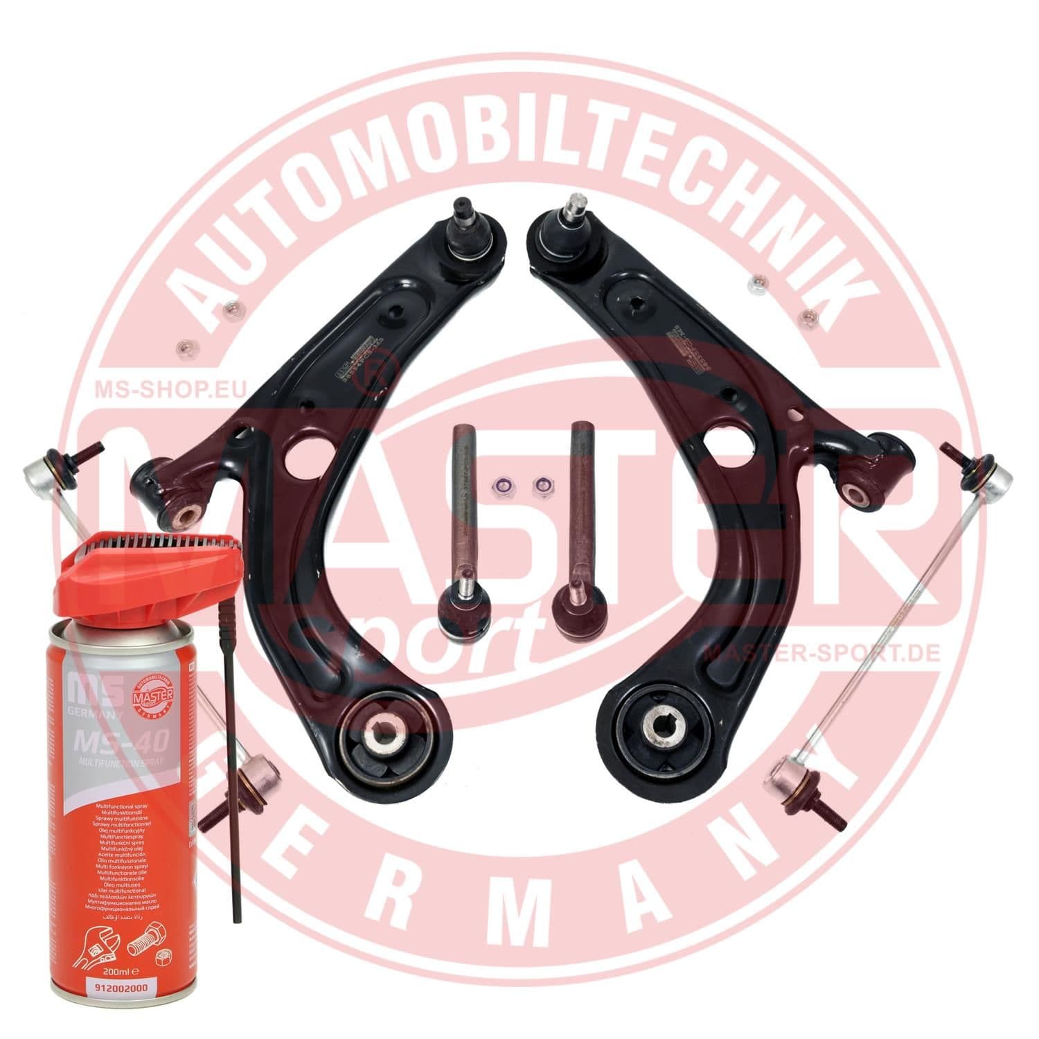 37005kitmsp Master-Sport Комплект важелів для Fiat Panda