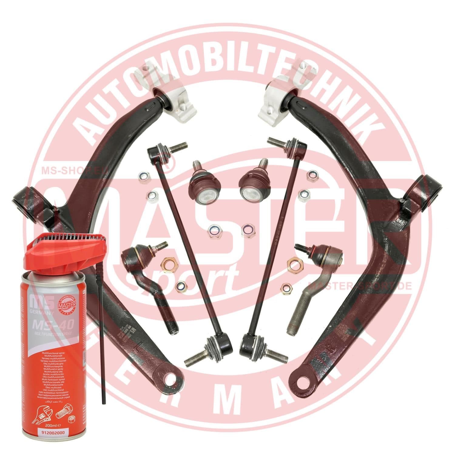 36927kitmsp Master-Sport Комплект рычагов для Peugeot 406