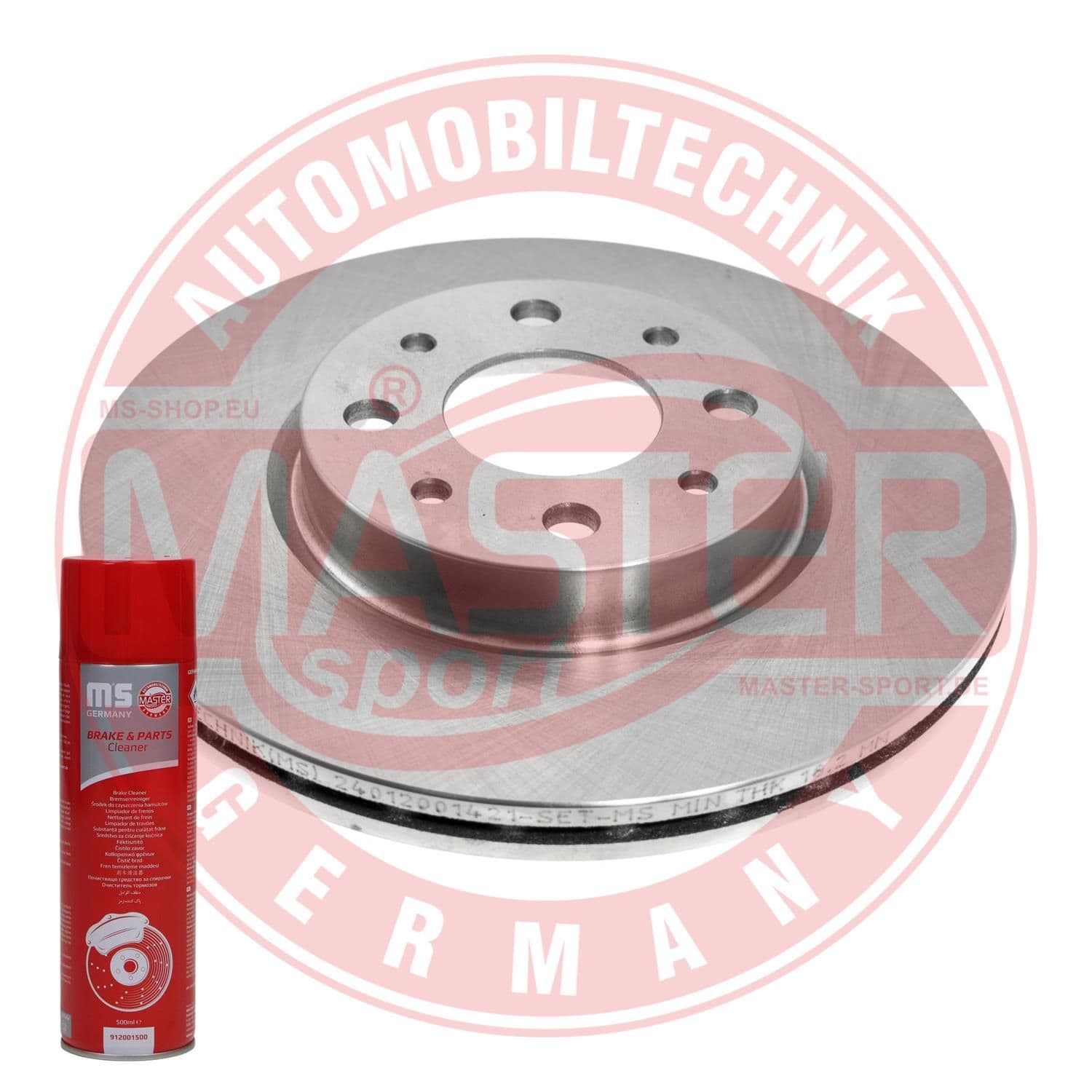 24012001421pcsmsp Master-Sport Гальмівний диск