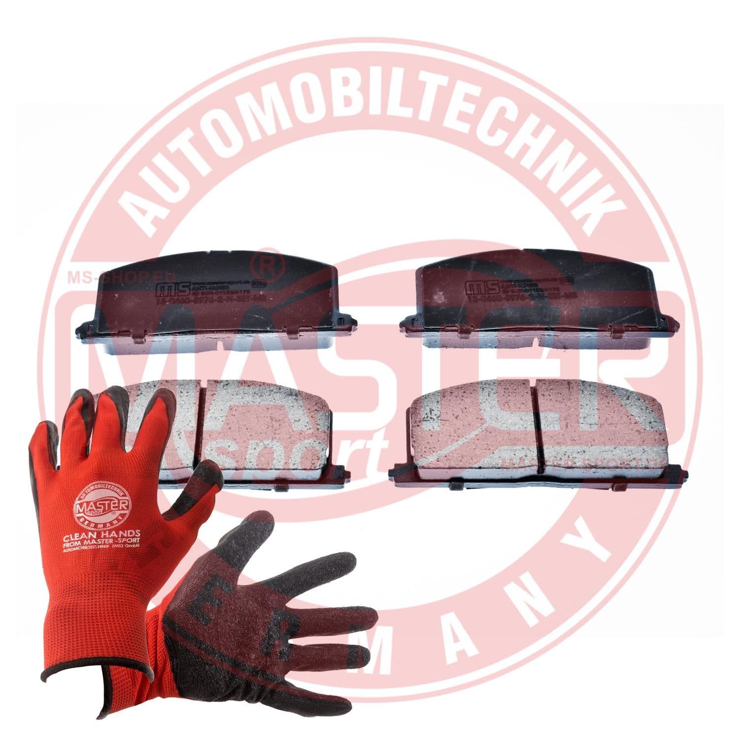 13046059762nsetmsp Master-Sport Гальмівні колодки