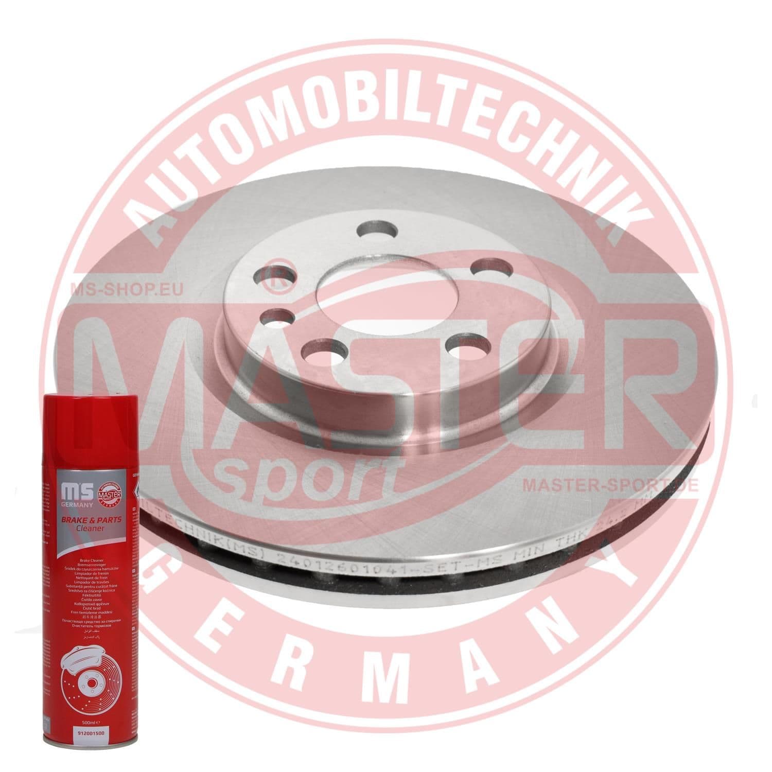 24012601041pcsmsp Master-Sport Гальмівний диск