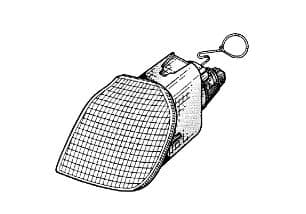 0145905 Van Wezel Фонарь указателя поворота