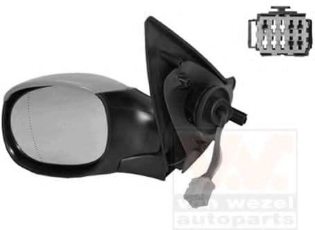 4028817 Van Wezel Зовнішнє дзеркало для Peugeot 206