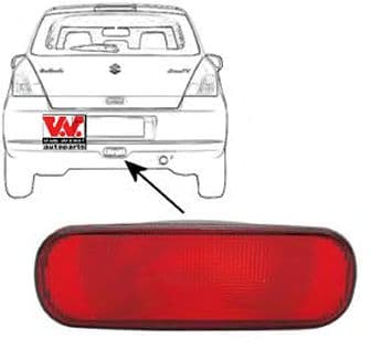 5222929 Van Wezel Задняя противотуманная фара