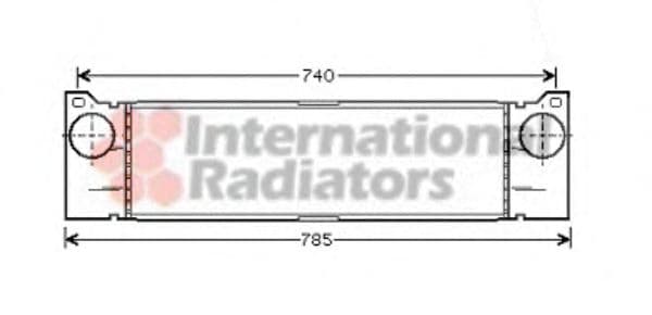 30004370 Van Wezel Интеркулер