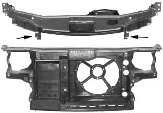 5880667 Van Wezel Передня панель кузова