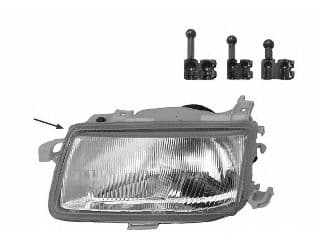 3734942 Van Wezel Основна фара для Opel Astra