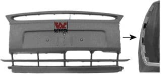 1865570 Van Wezel Бампер для Ford Ka