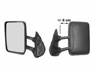 2812801 Van Wezel Наружное зеркало для Iveco Daily II