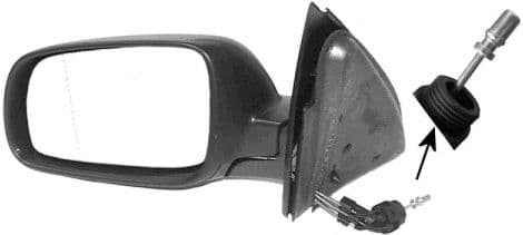 4903803 Van Wezel Зовнішнє дзеркало для Seat Arosa