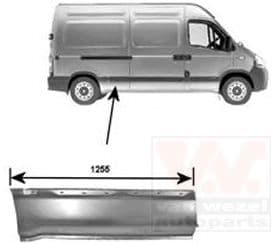 3798144 Van Wezel Крыло заднее