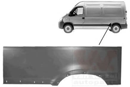 4387147 Van Wezel Крыло заднее