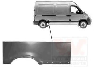 4387148 Van Wezel Крило заднє