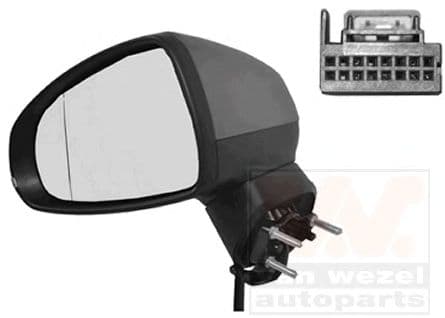 0301807 Van Wezel Зовнішнє дзеркало для Audi A1