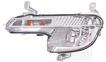 4068997 Van Wezel Передня протитуманна фара для Peugeot 508