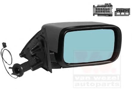 0639808 Van Wezel Зовнішнє дзеркало для BMW 5 Series