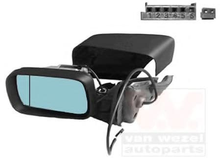 0646809 Van Wezel Зовнішнє дзеркало для BMW 3 Series