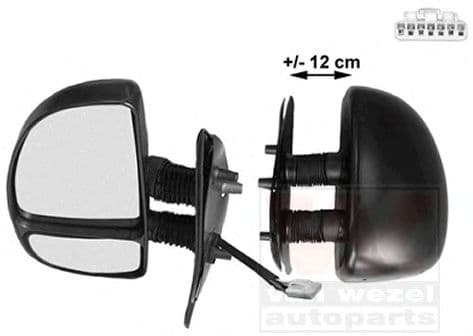 1747817 Van Wezel Зовнішнє дзеркало