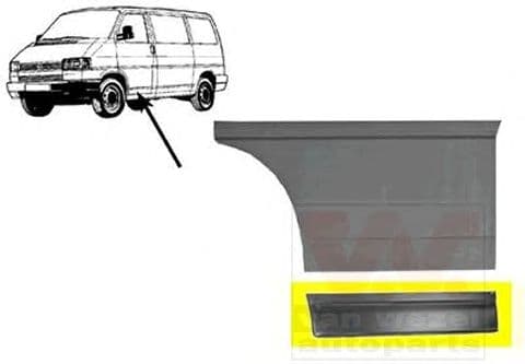 5874171 Van Wezel Дверь для Volkswagen Transporter