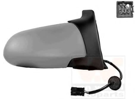 3791808 Van Wezel Зовнішнє дзеркало для Opel Zafira