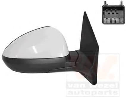 0817808 Van Wezel Наружное зеркало для Chevrolet Aveo