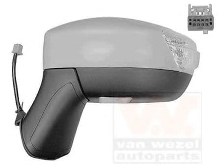 1905817 Van Wezel Зовнішнє дзеркало для Ford Kuga
