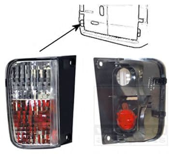 4395929 Van Wezel Задній ліхтар