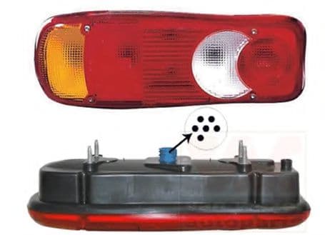 1651935 Van Wezel Задній ліхтар