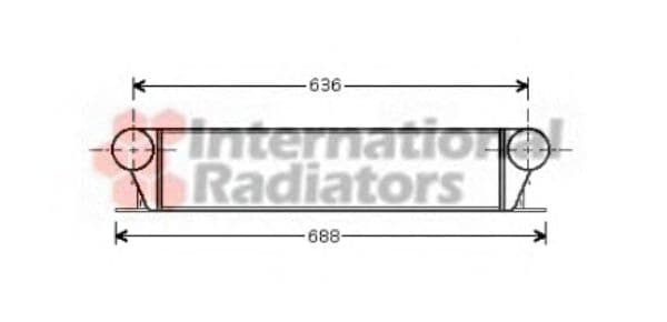 06004253 Van Wezel Інтеркулер для BMW 7 Series