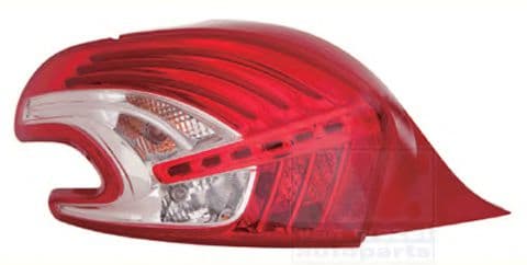 4034921 Van Wezel Задній ліхтар для Peugeot 208