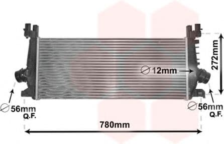 37004648 Van Wezel Интеркулер