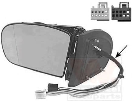 3032855 Van Wezel Зовнішнє дзеркало для Mercedes C-Class